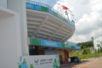 深圳户外大型招牌喷绘制作 龙岗大运会网球馆